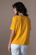 T-shirt Rosalia - Curcuma