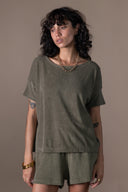 T-shirt Rosalia - Olive