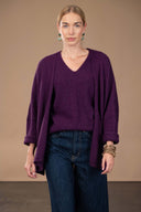 Serena Kimono - Aubergine