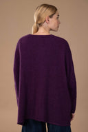 Serena Kimono - Aubergine
