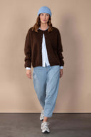 Cardigan Suzane - Chocolat