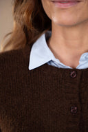 Cardigan Suzane - Chocolat