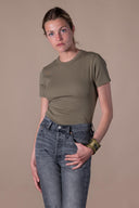 T-shirt Tania - Aceituna