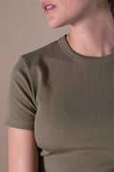T-shirt Tania - Aceituna