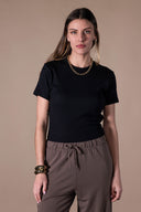 T-shirt Tania - Noir