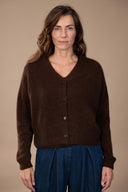 Cardigan Teresa - Chocolat