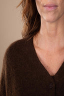 Cardigan Teresa - Chocolat
