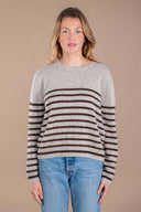 Pull Vera - Galet/Chocolat
