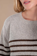 Pull Vera - Galet/Chocolat