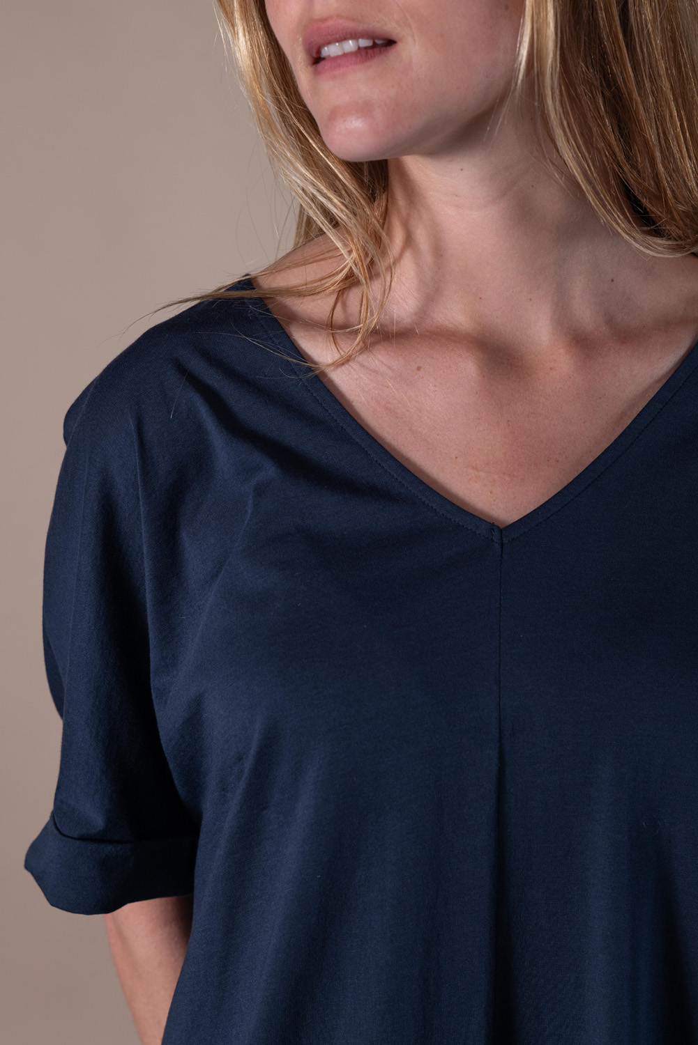 Robe casual BIMBA Y LOLA de la taille XL, de couleur bleu marine